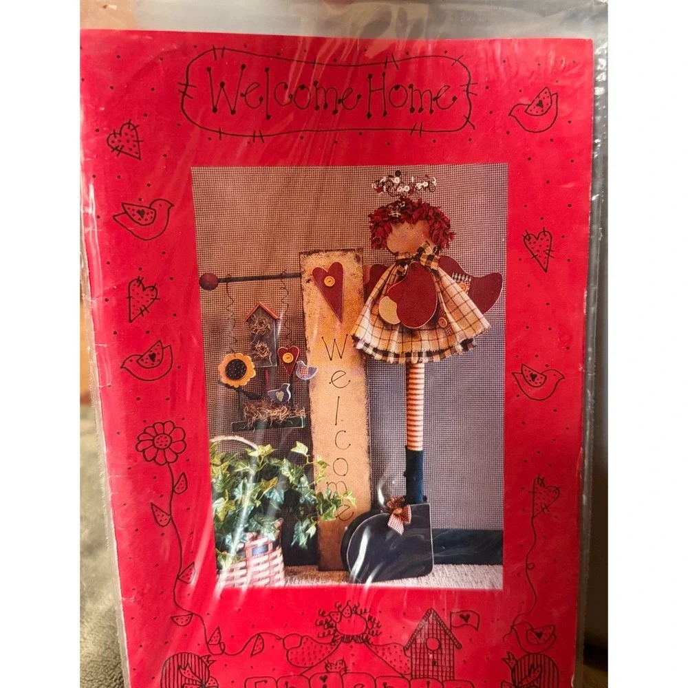 Welcome Home 35 Tall Angel Woodworking Sewing Pattern 345 Sherry Connors 1996
